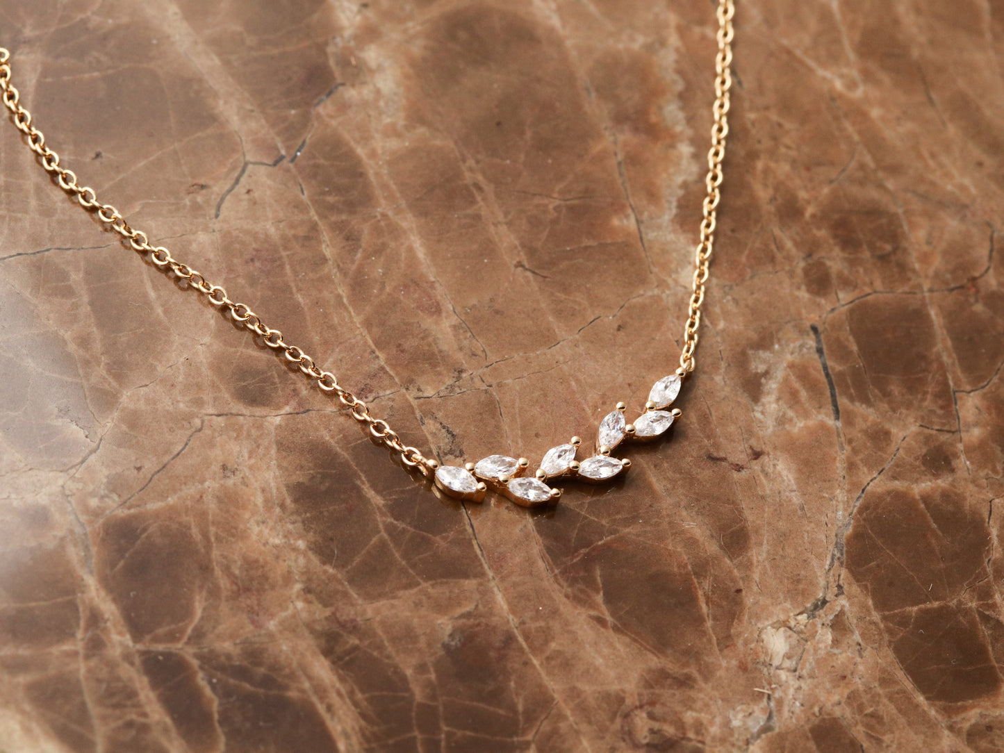 Crystal Vine Necklace