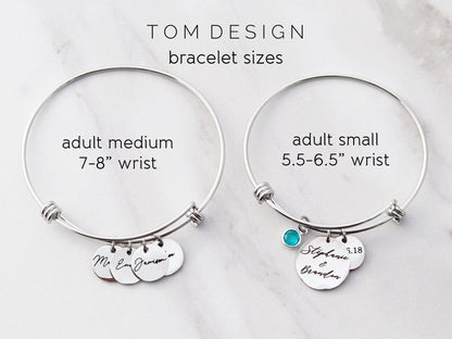 Handwriting Bangle