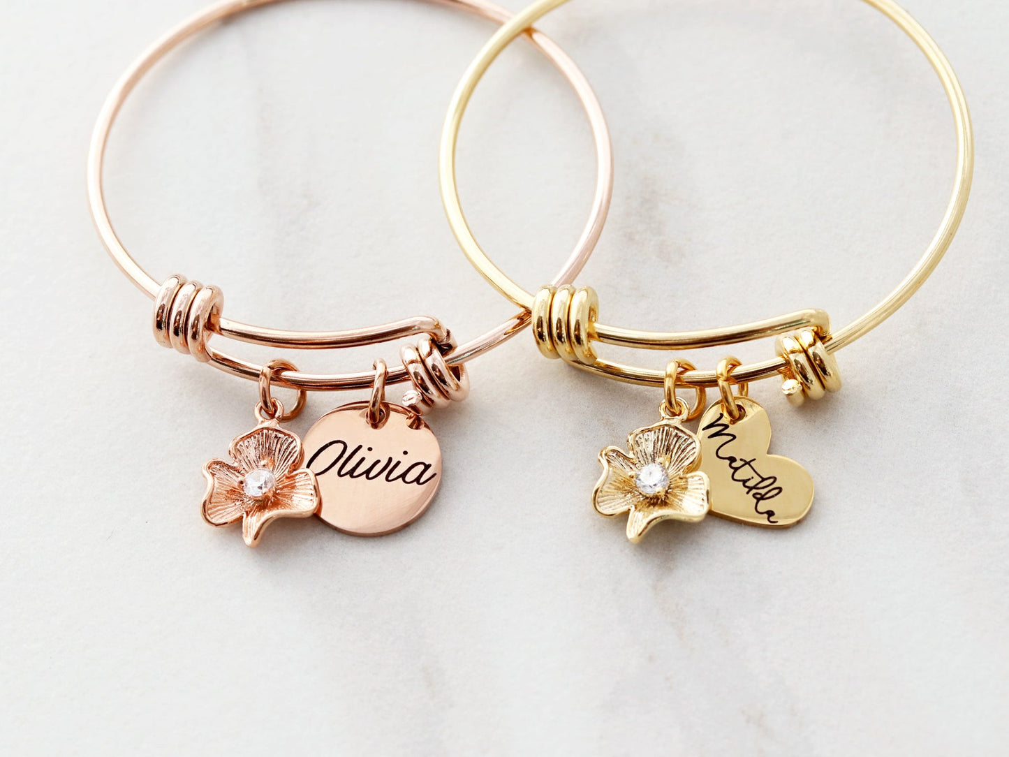 Children's Flower Bracelet