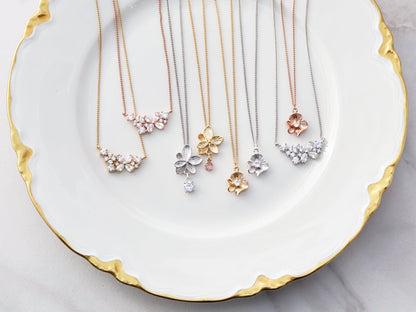 Children's Flower Cluster Necklace