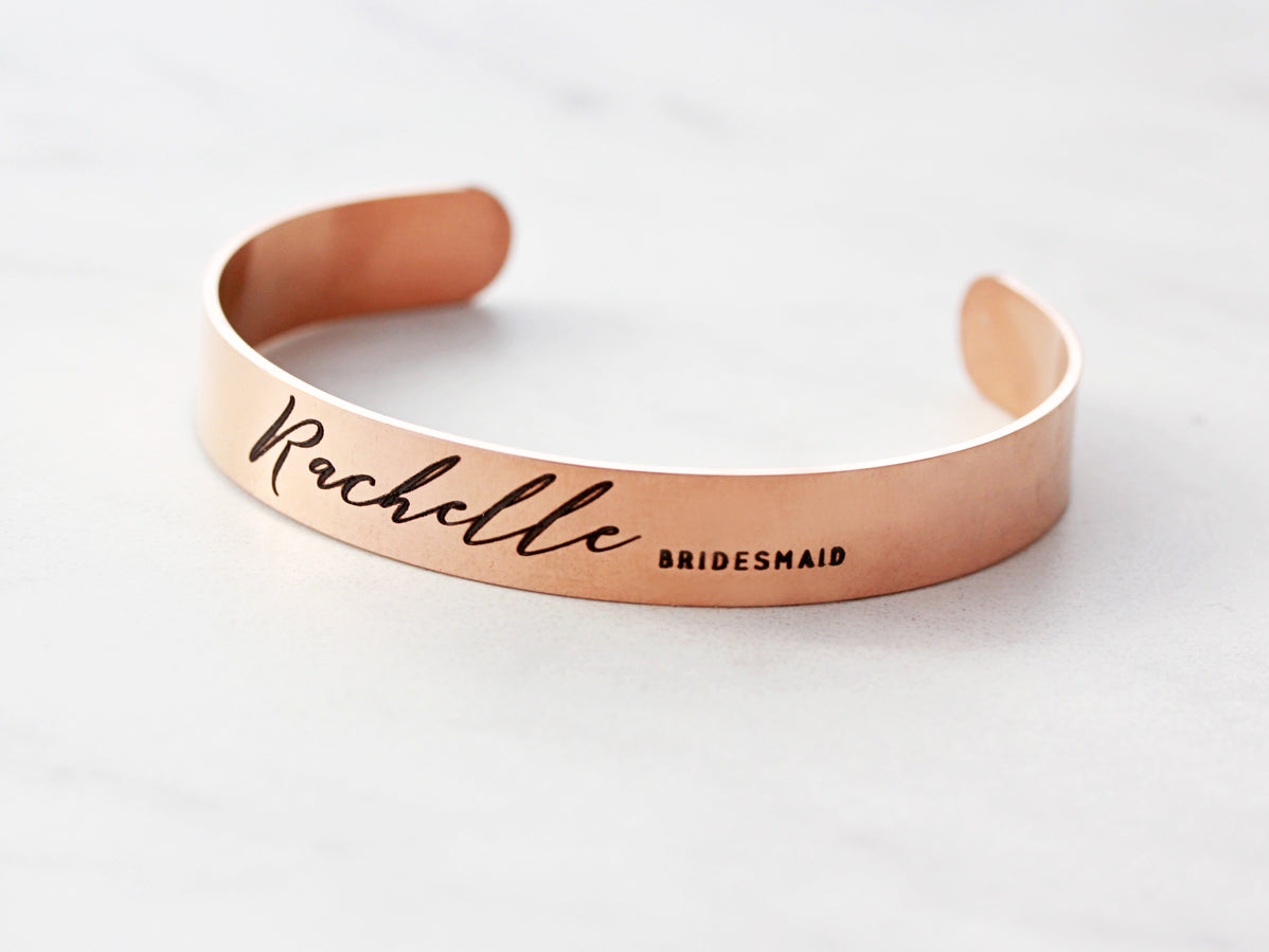 Bridesmaids Cuff Bracelet