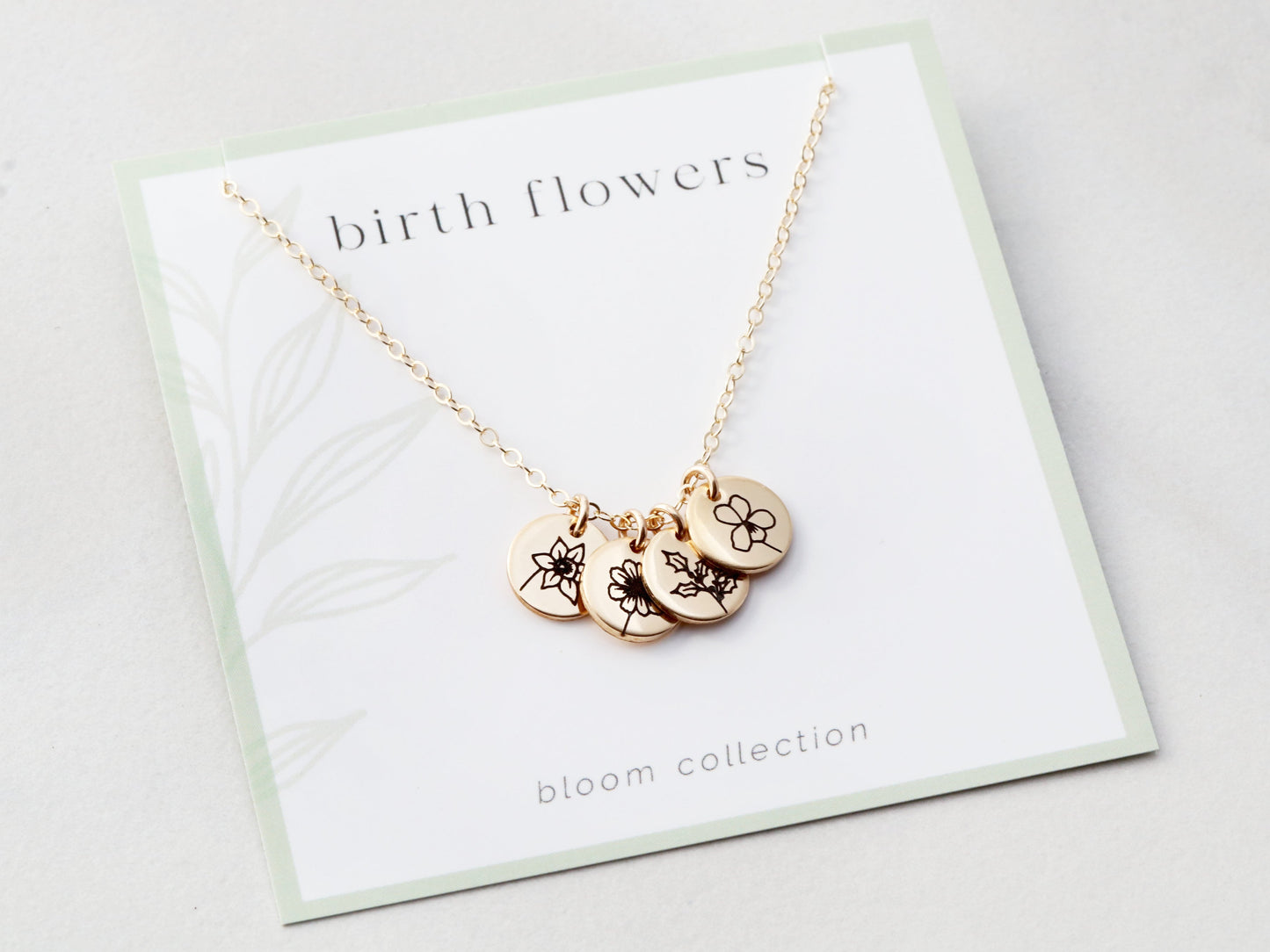 3/8" Build Your Own Birth Flower