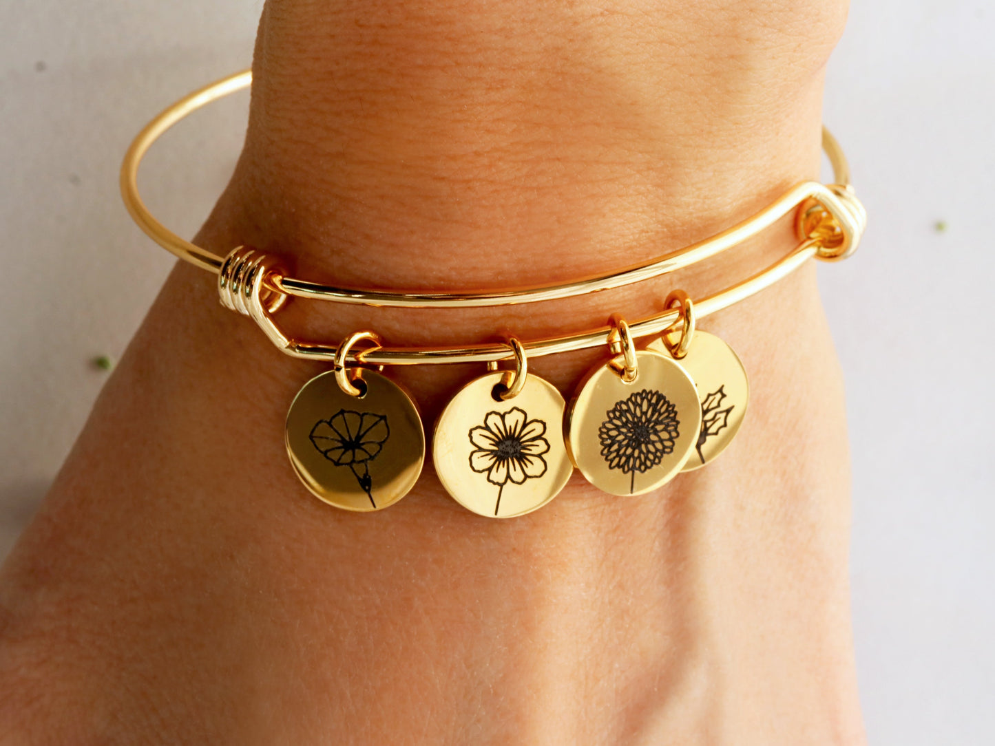 Build Your Own Birth Flower Bangle