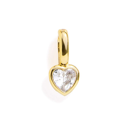 Crystal Heart Charm