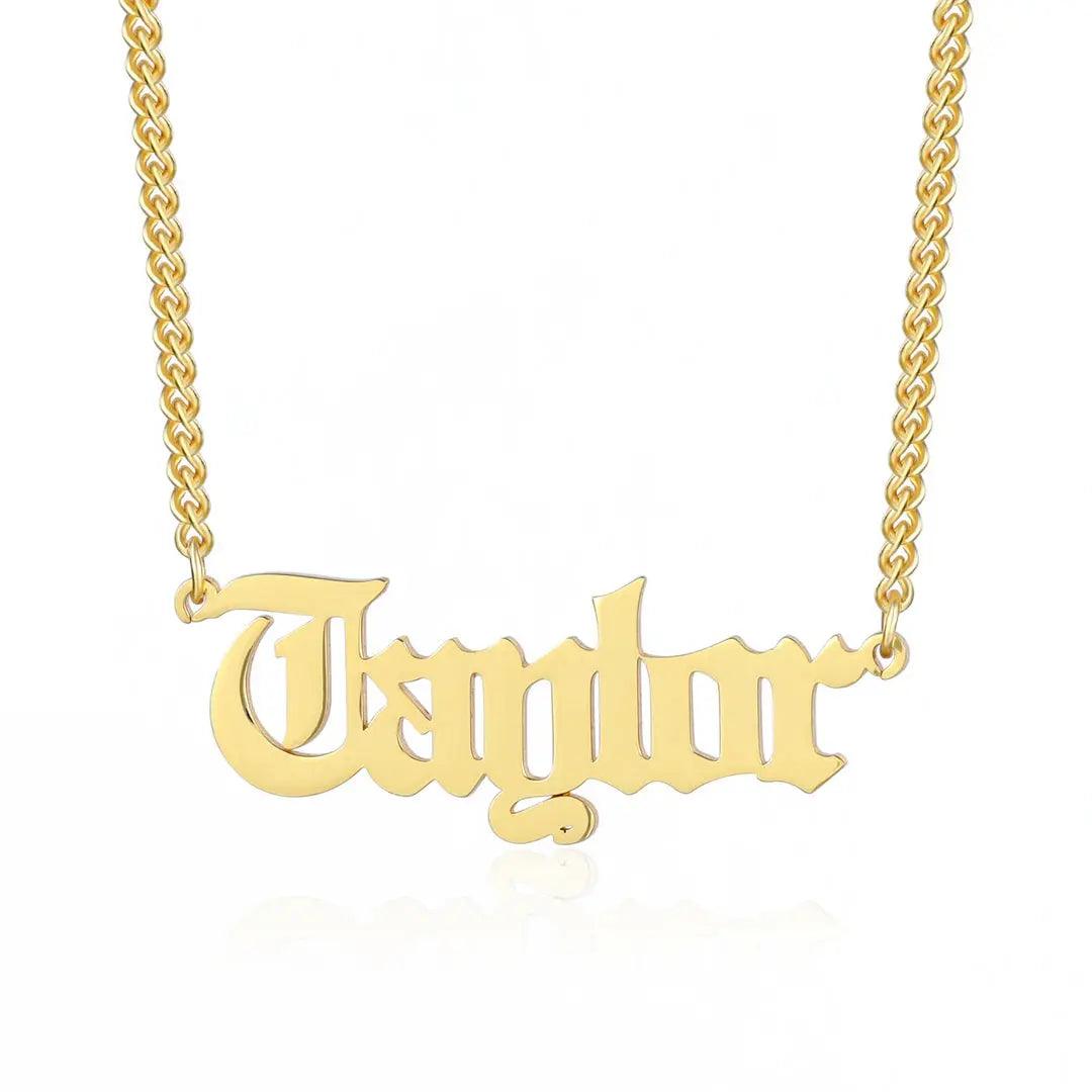 Custom Cuban Name Necklace