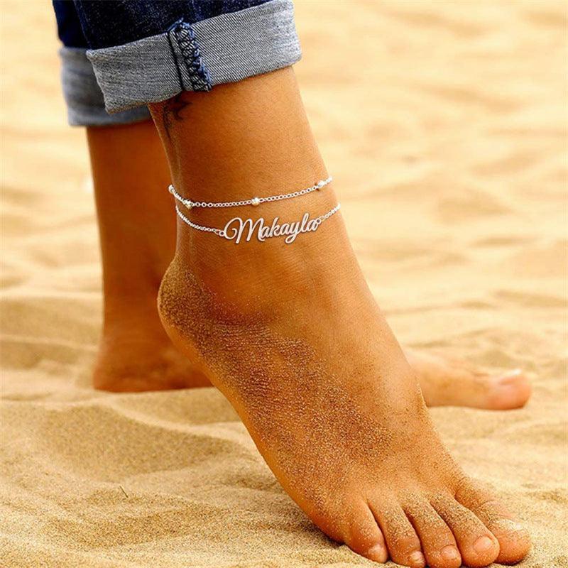 Custom Double Layer Anklet