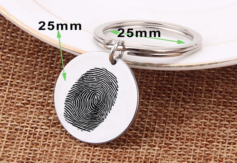 Custom Fingerprint Keychain