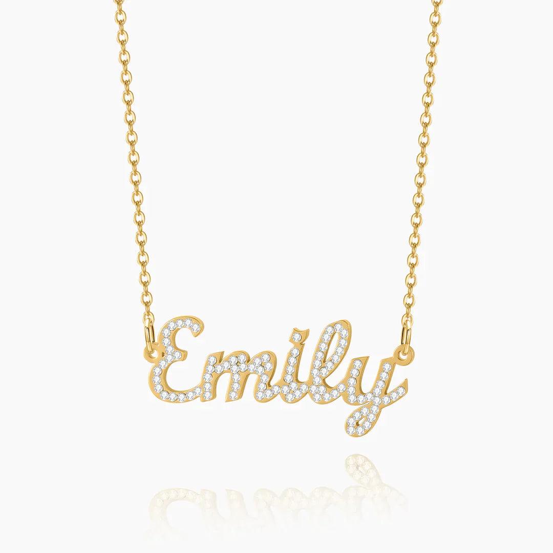 Custom Iced Out Name Necklace