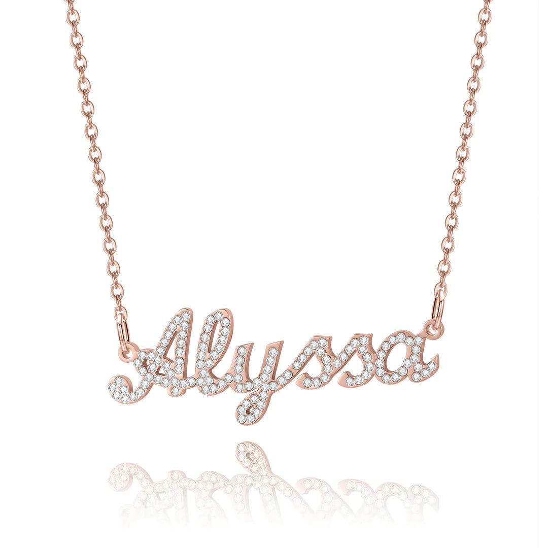 Custom Iced Out Name Necklace