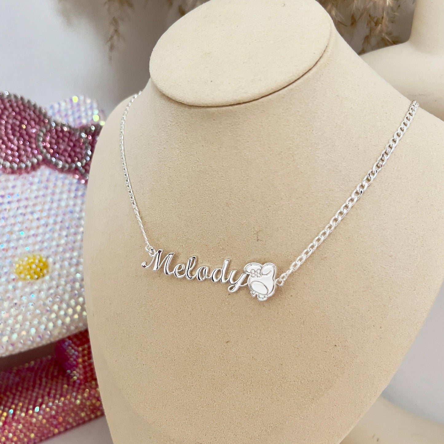 Custom My melody Name necklace