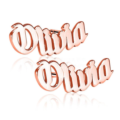 Custom Name Earrings