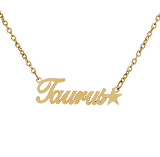 Custom Name Necklace With Star