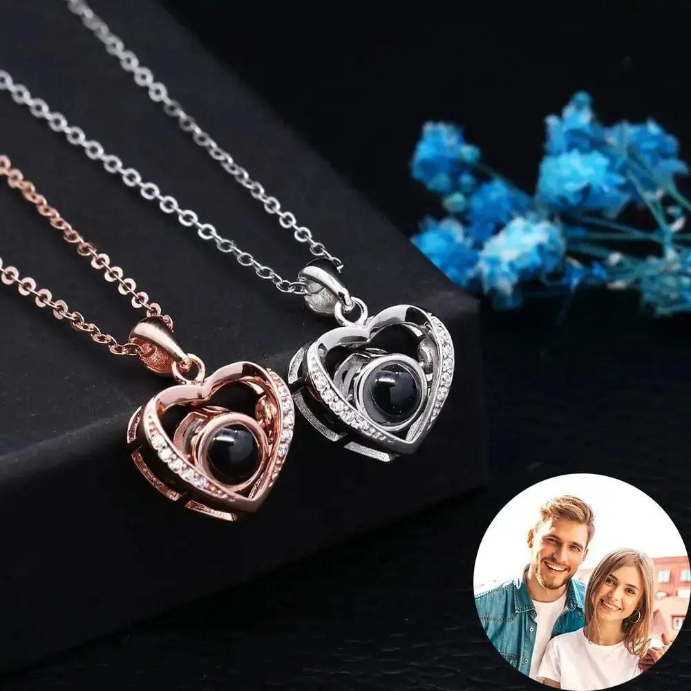 Custom Photo Projection Jewelry Necklace | Bracelet | Keychain