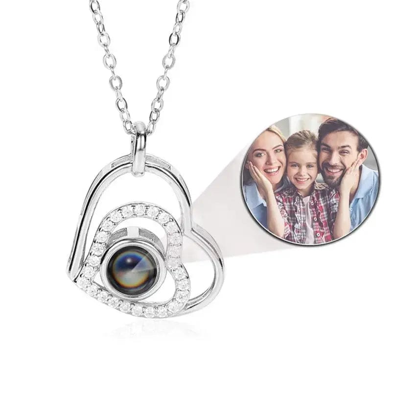 Custom Photo Projection Necklace | Put Your Photo Inside the Pendant