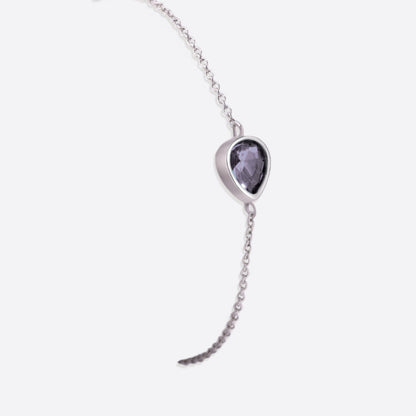 Teardrop Birthstone Bracelet