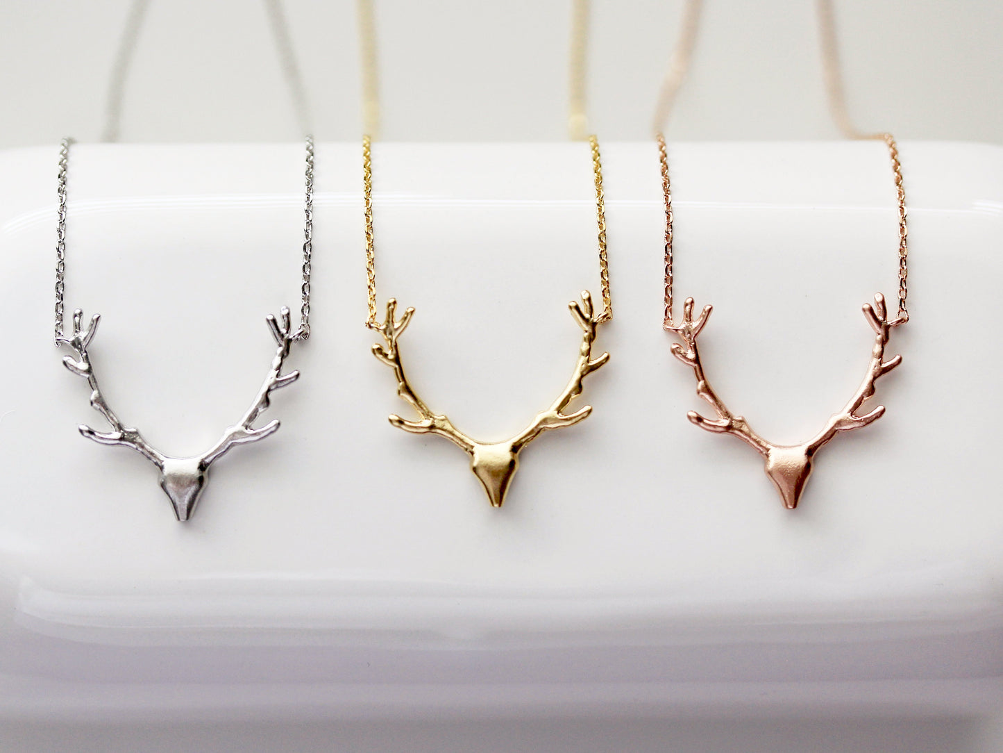 Deer Antler Necklace