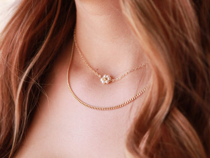 Pearl Flower Necklace