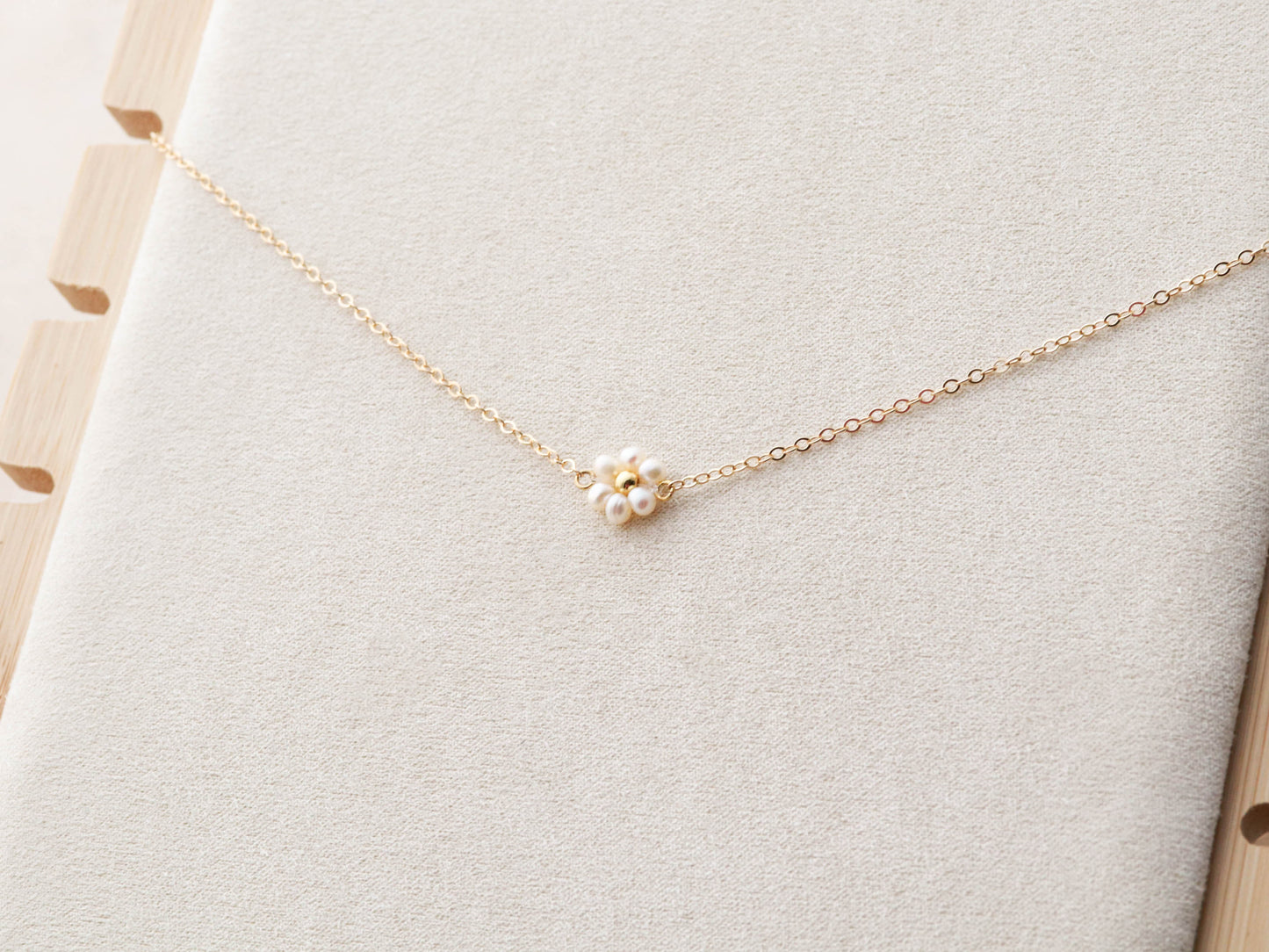 Pearl Flower Necklace