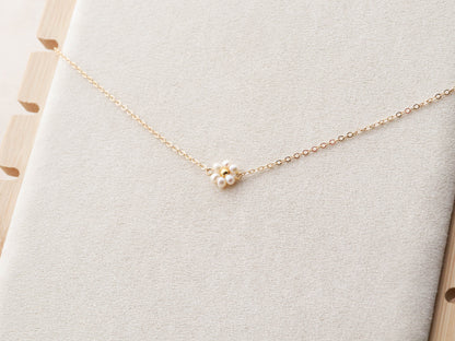 Pearl Flower Necklace