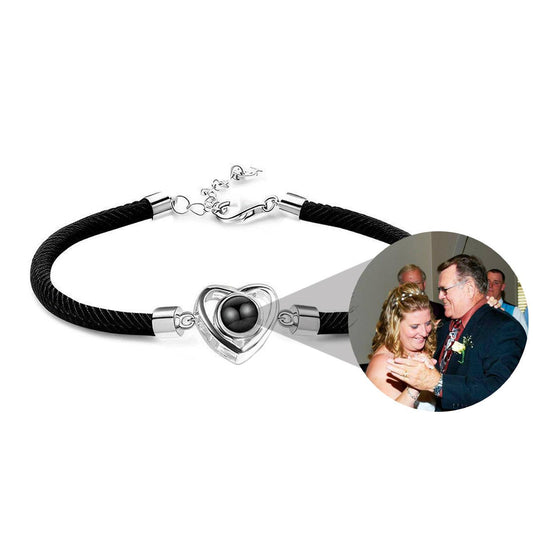 Eternity's Embrace Photo Bracelet