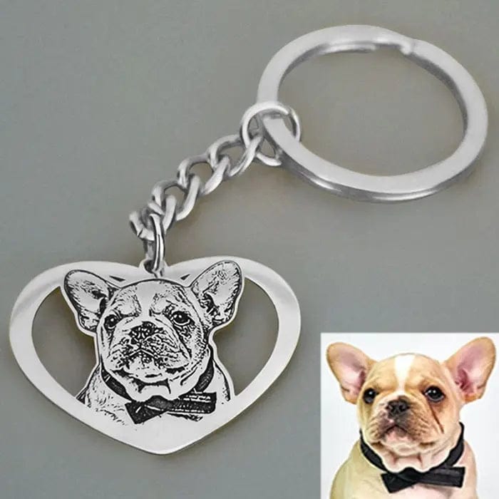 Engraved Necklace & Keyring - Add Your Photo