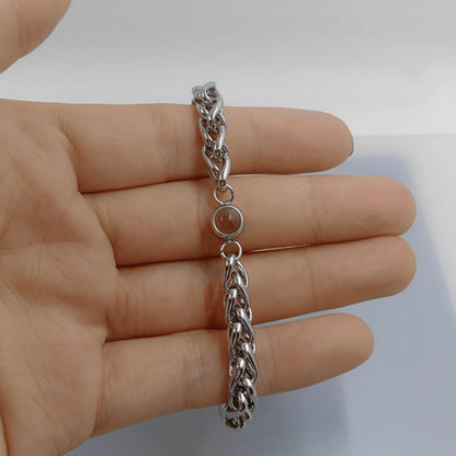 Eternity's Intertwine Photo Bracelet