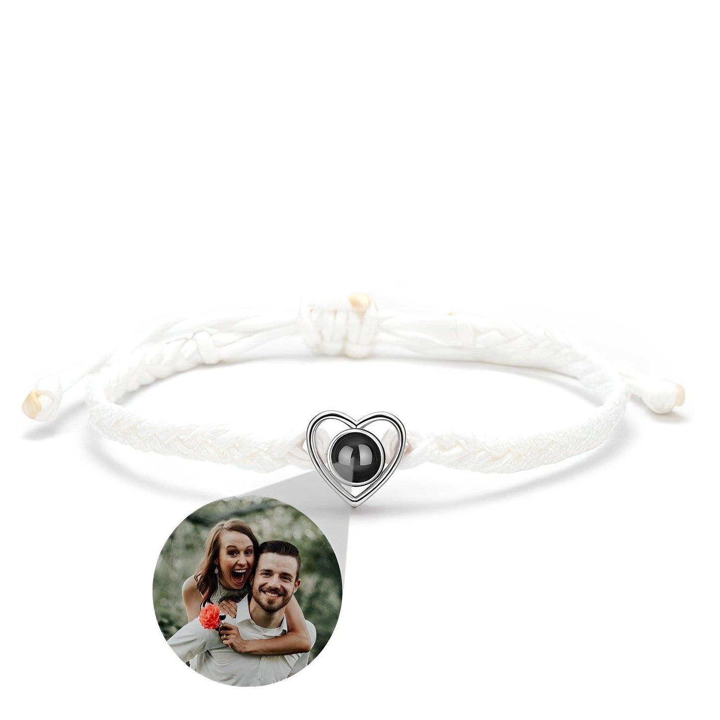 Eternity's Love Flare Photo Bracelet