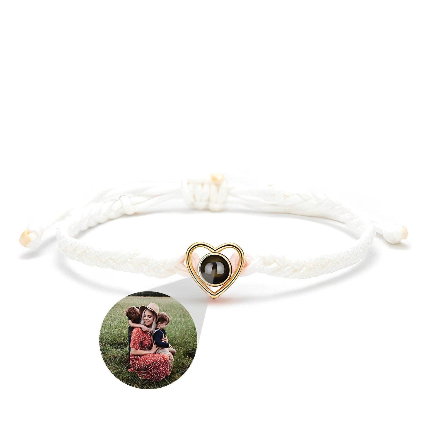 Eternity's Love Flare Photo Bracelet