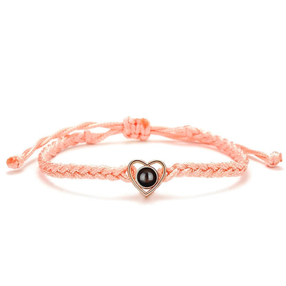 Eternity's Love Flare Photo Bracelet