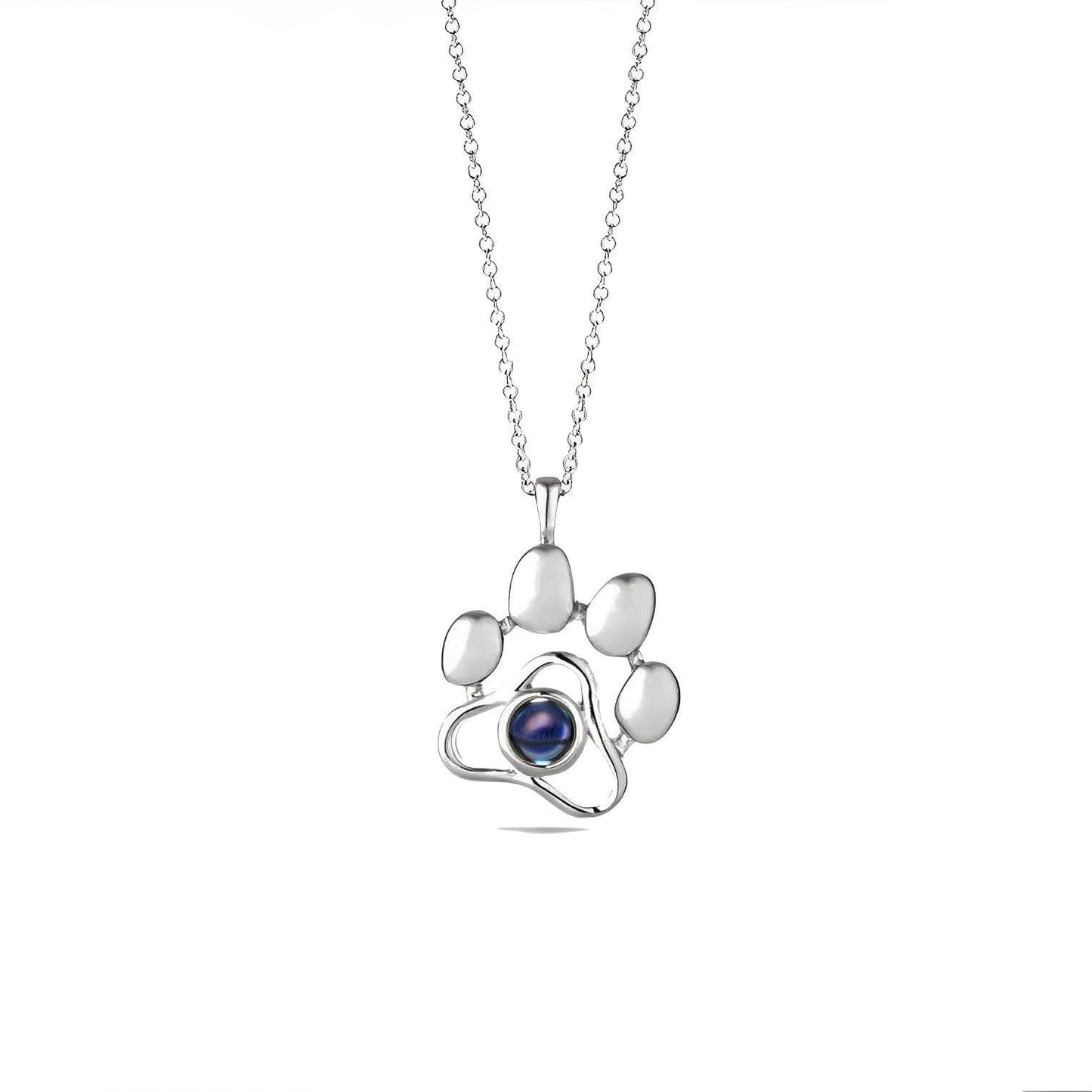 Eternity's Paw Photo Necklace