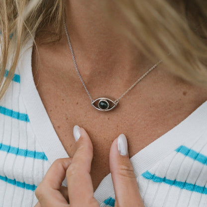 Personalized Evil Eye Necklace