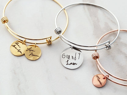 Handwriting Bangle