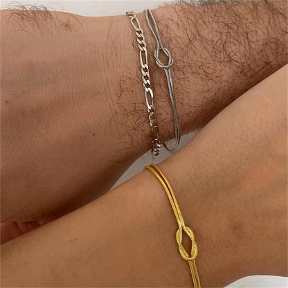 Father & Daughter Matching Bond Knot Bracelets