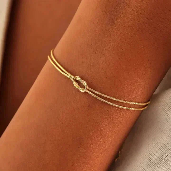 Father & Daughter Matching Bond Knot Bracelets