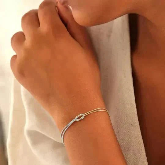 Father & Daughter Matching Bond Knot Bracelets