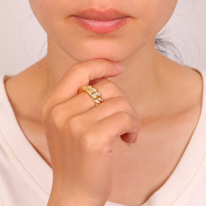 Pavé Chain Ring