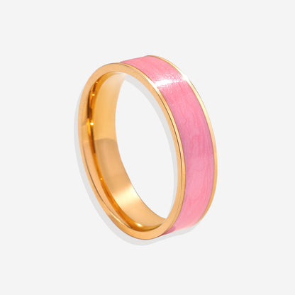 Enamel Band Ring