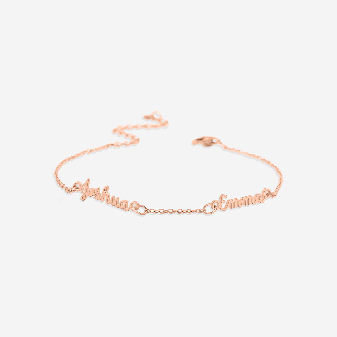 Stella Dainty Multiple Name Bracelet