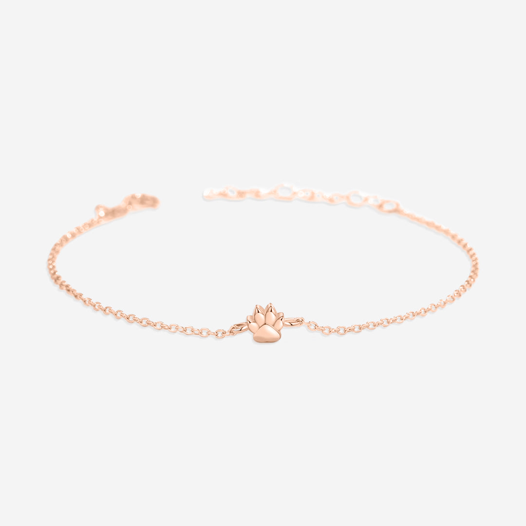 Tiny Pawprint Bracelet