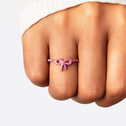 Pave Bow Ring