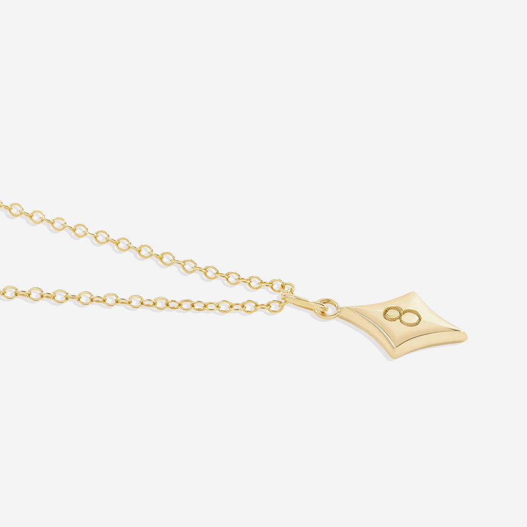 Coeur Stacking Initial Charm Necklace