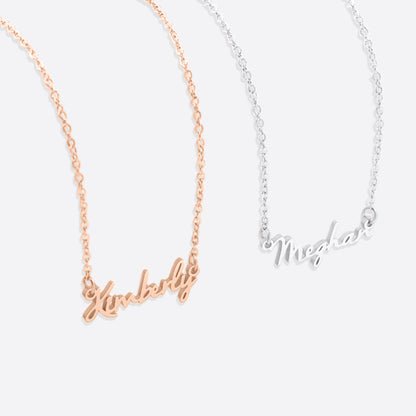 Dainty Fairy Name Necklace