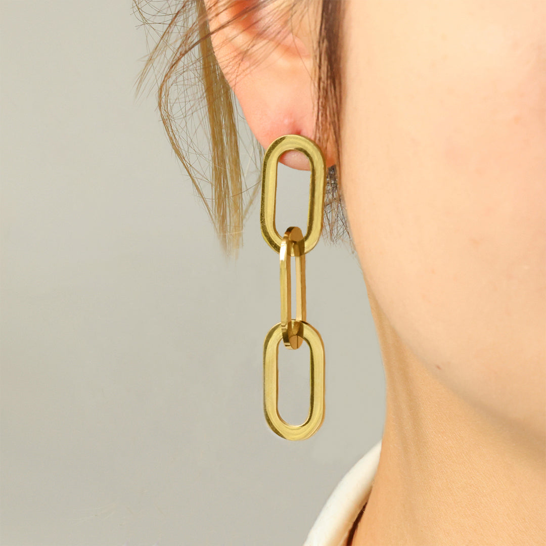 Chunky Chain Link Earrings