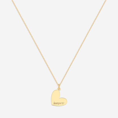 Personalized Heart Name Necklace