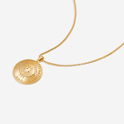 Sun Pendant Necklace