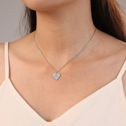 The Heart Sees All Pendant Necklace