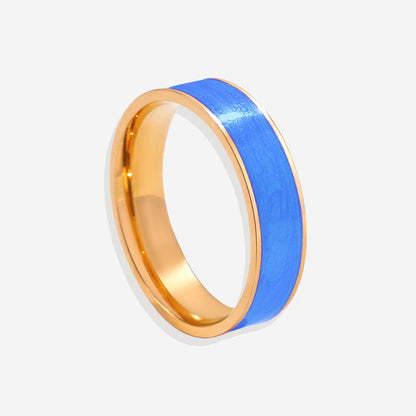 Enamel Band Ring