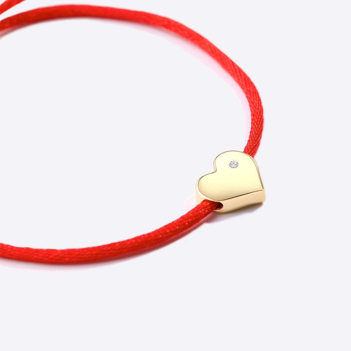 Heart String Adjustable Bracelet