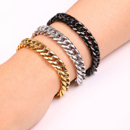 Men's Chunky Curb Link Bracelet