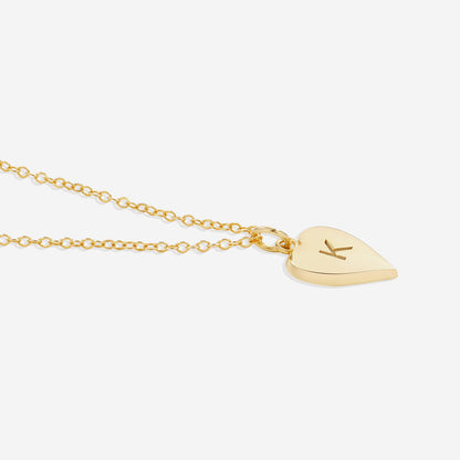 Coeur Stacking Initial Charm Necklace